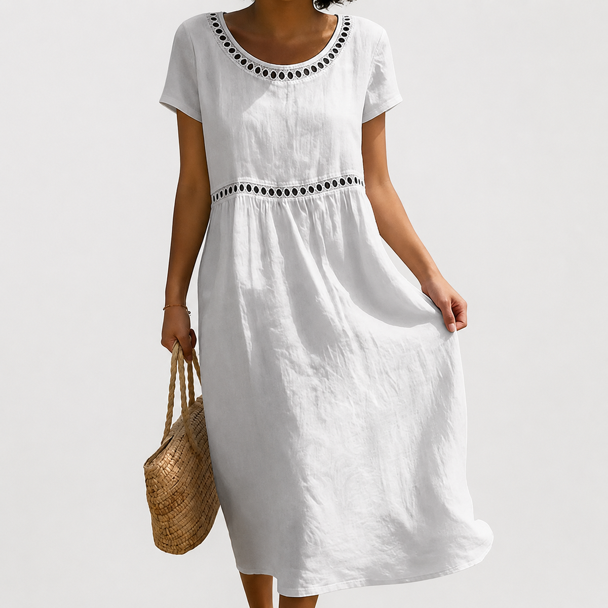 Julia | Robe brodée