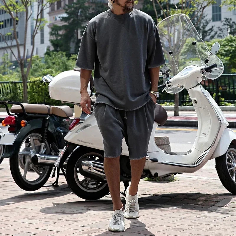 Ensemble Draxen™ en maille premium, coupe oversize et style urbain