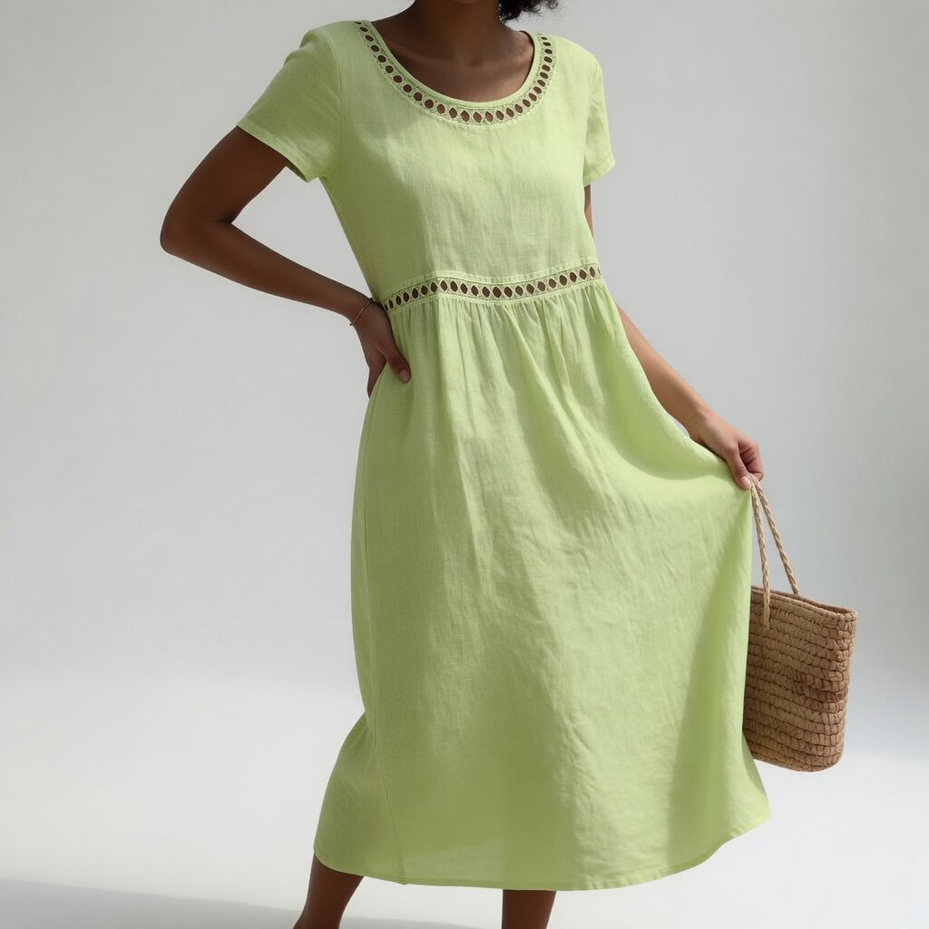 Julia | Robe brodée