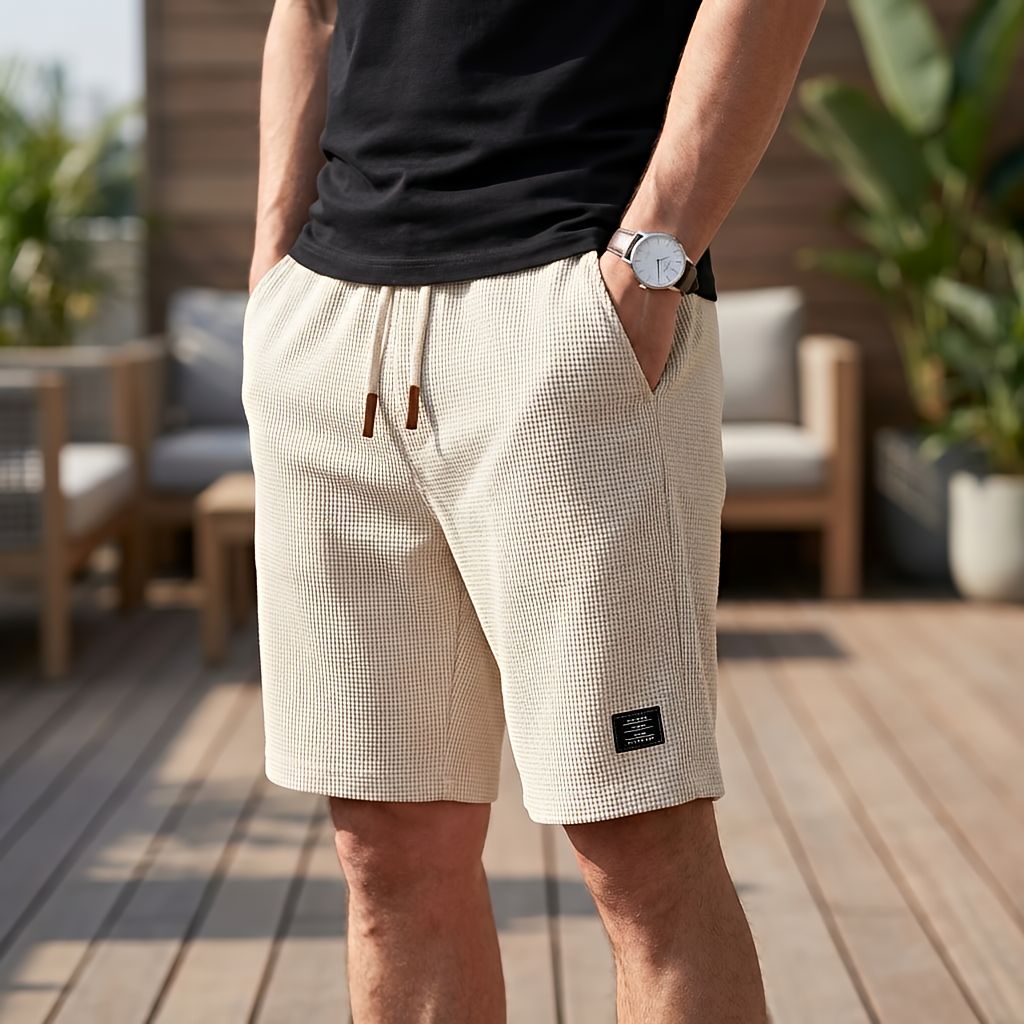 Shorts pour homme | Short d'été confortable avec taille élastique