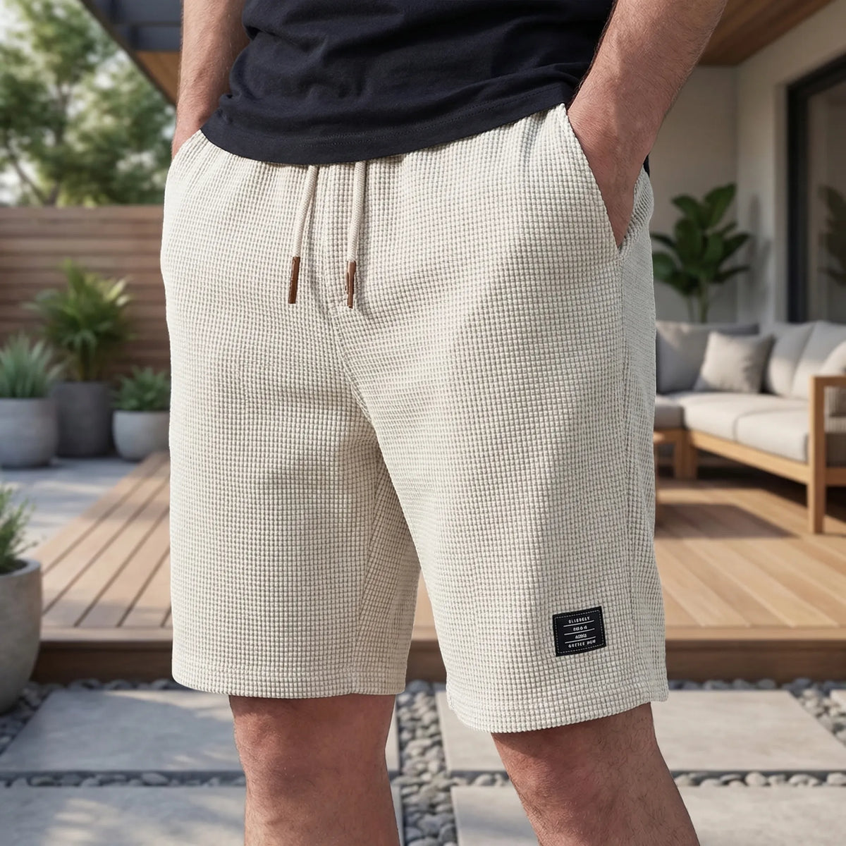 Shorts pour homme | Short d'été confortable avec taille élastique