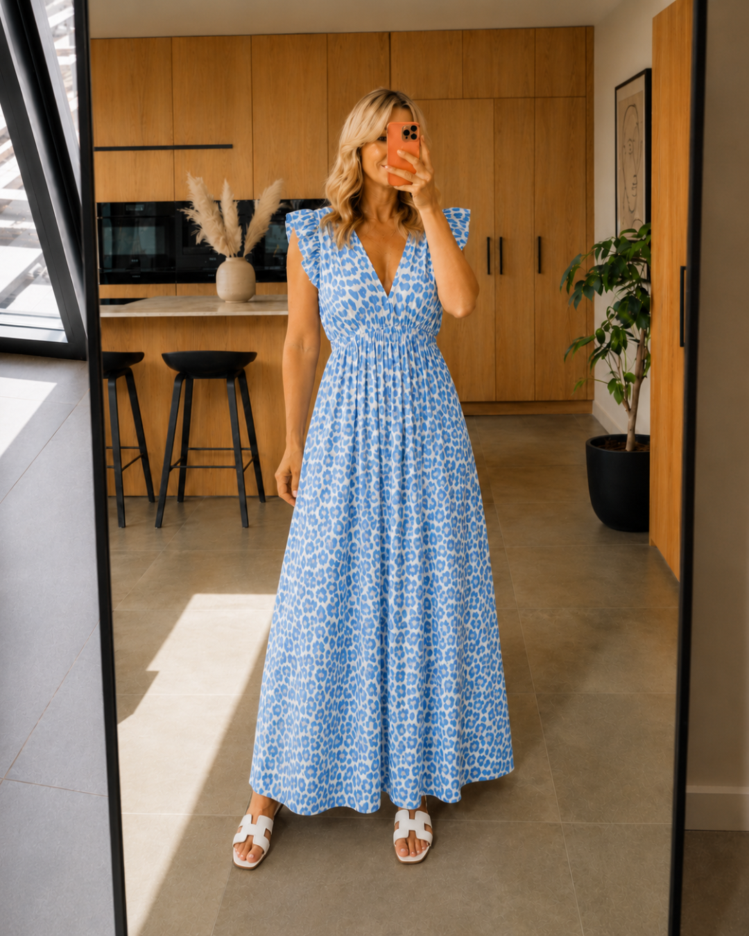 Robe à volants Leo
