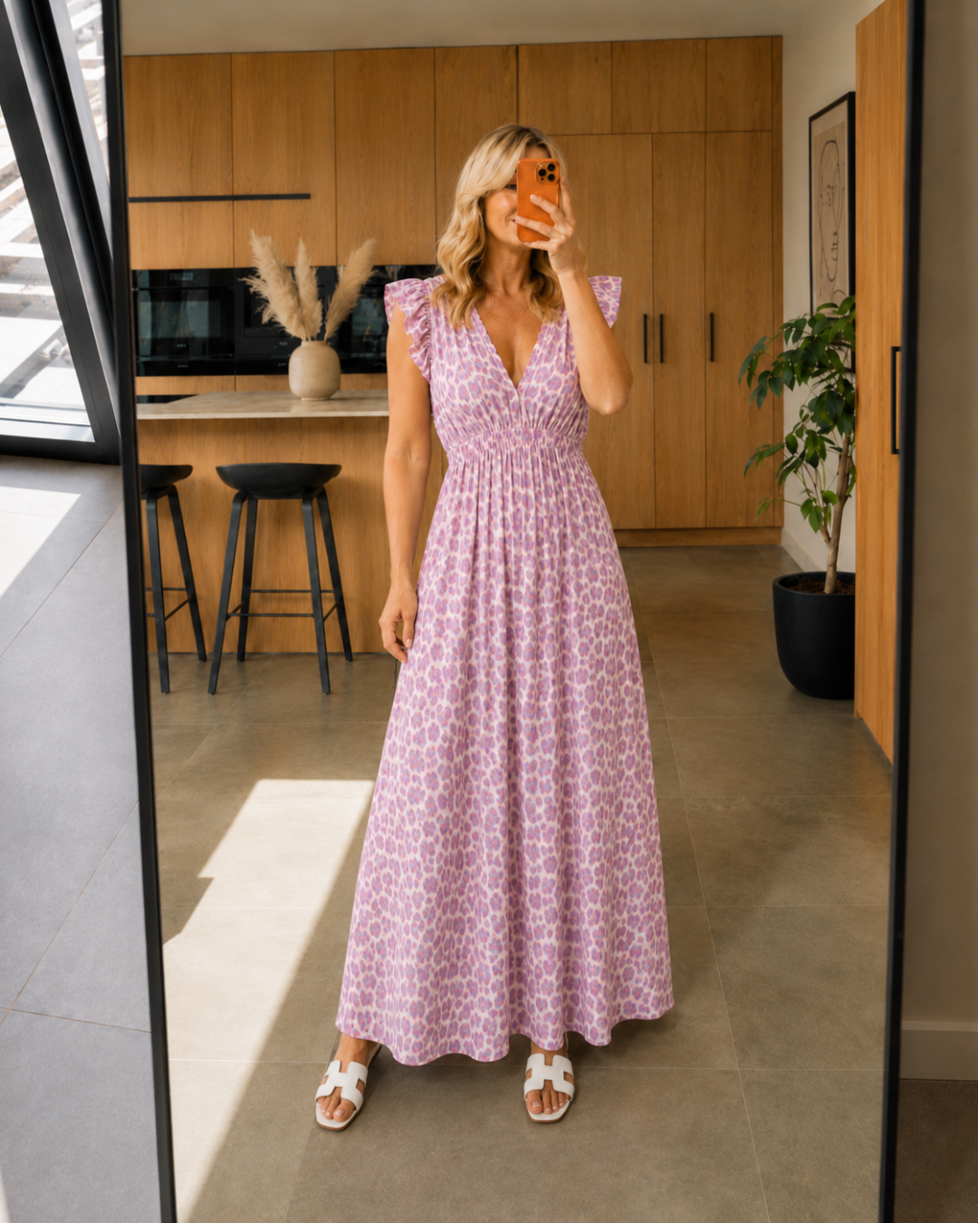 Robe à volants Leo