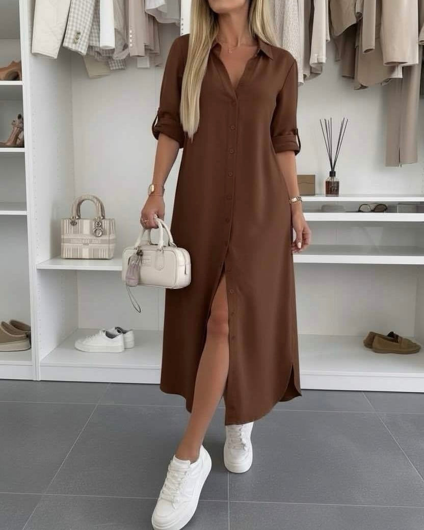 Robe chemise oversize