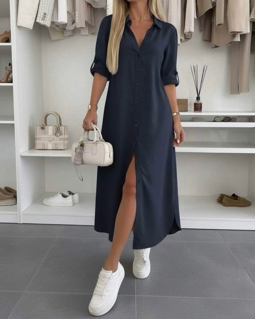 Robe chemise oversize