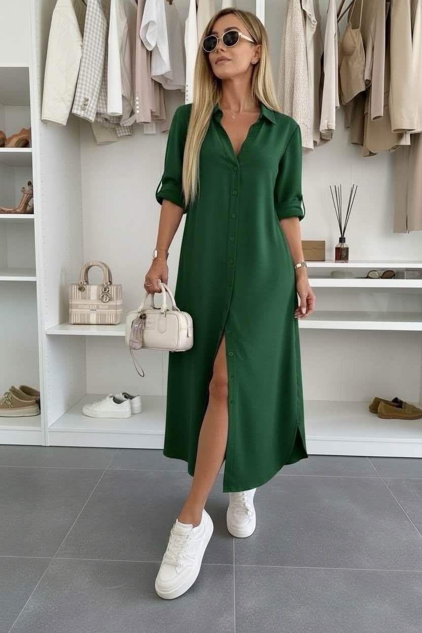 Robe chemise oversize