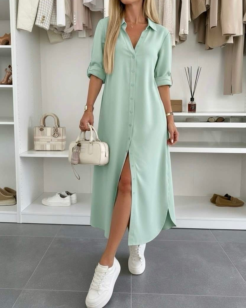Robe chemise oversize
