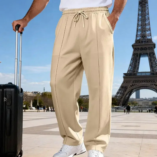 Pantalon en tricot Johan™ Premium avec taille élastique et cordon de serrage