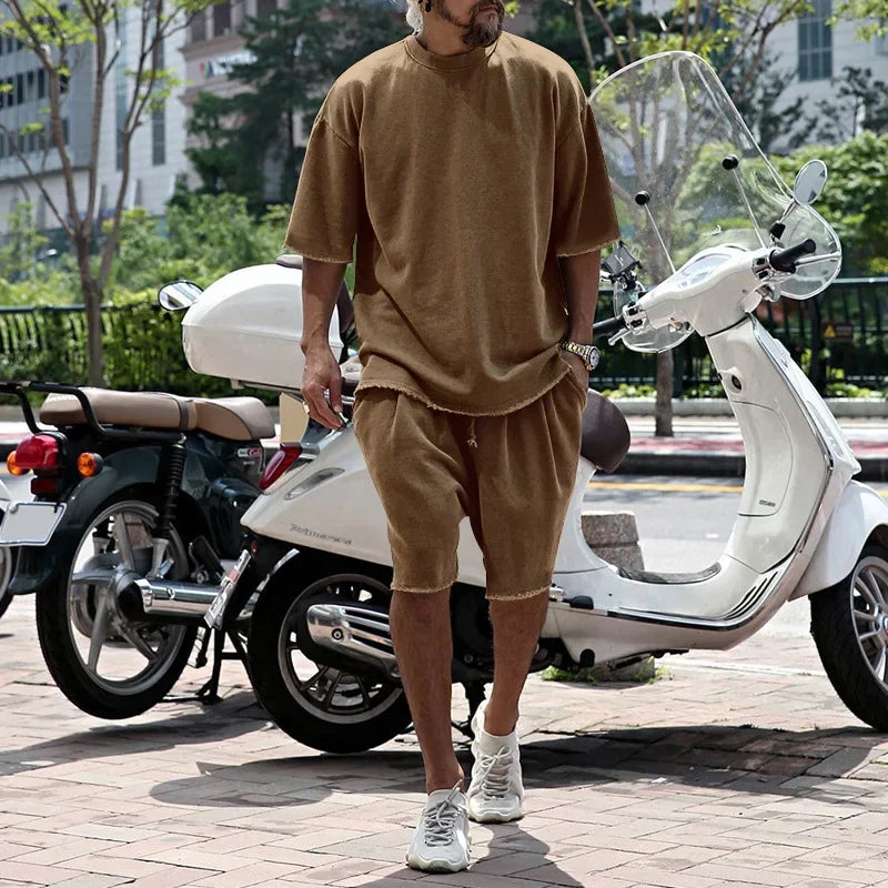 Ensemble Draxen™ en maille premium, coupe oversize et style urbain