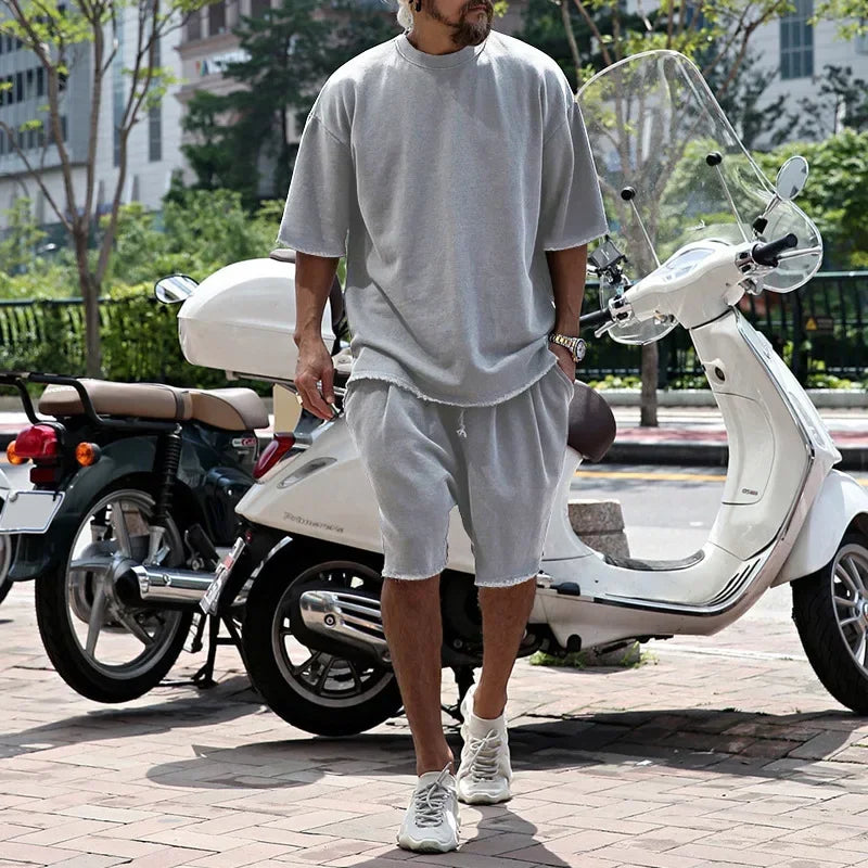 Ensemble Draxen™ en maille premium, coupe oversize et style urbain