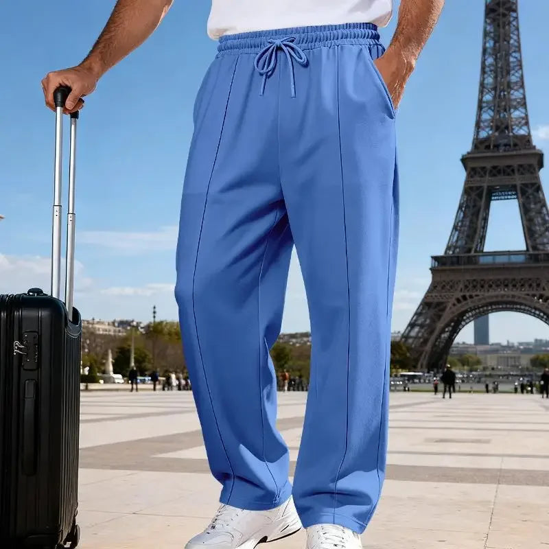 Pantalon en tricot Johan™ Premium avec taille élastique et cordon de serrage