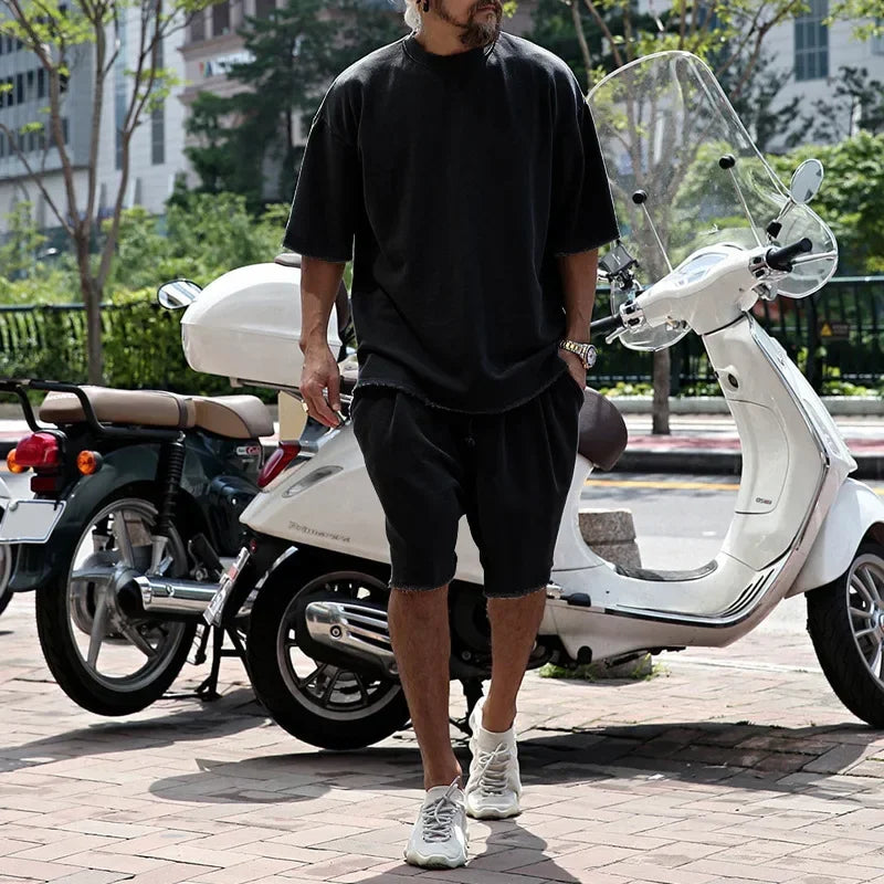 Ensemble Draxen™ en maille premium, coupe oversize et style urbain