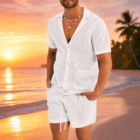 Ensemble Cancun™ en maille ajourée et design décontracté