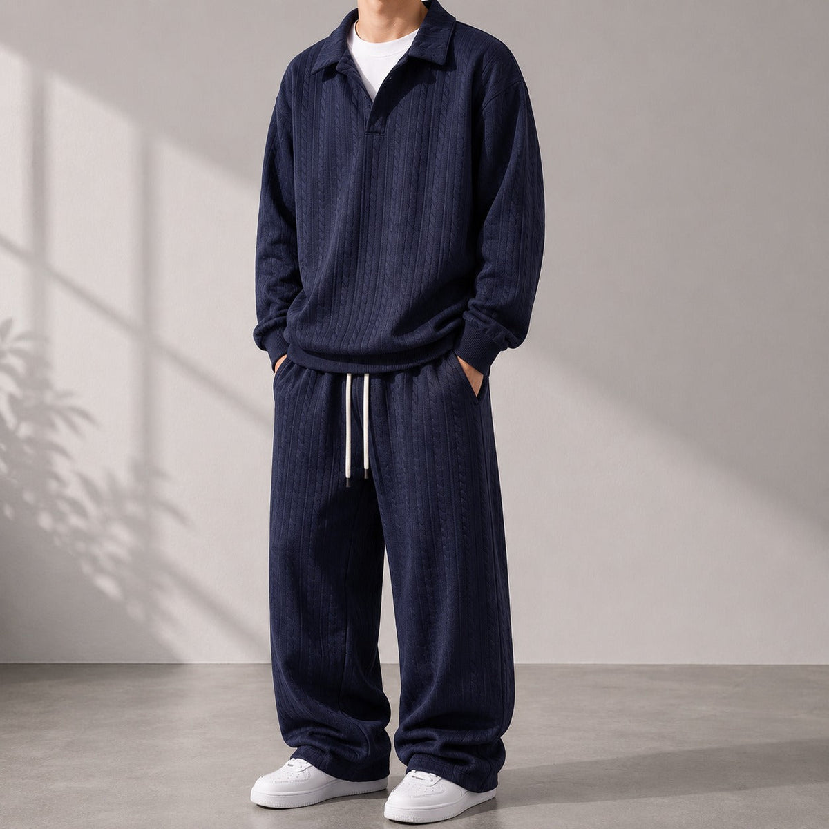 Ensemble deux pièces texturé pour homme Valdren™