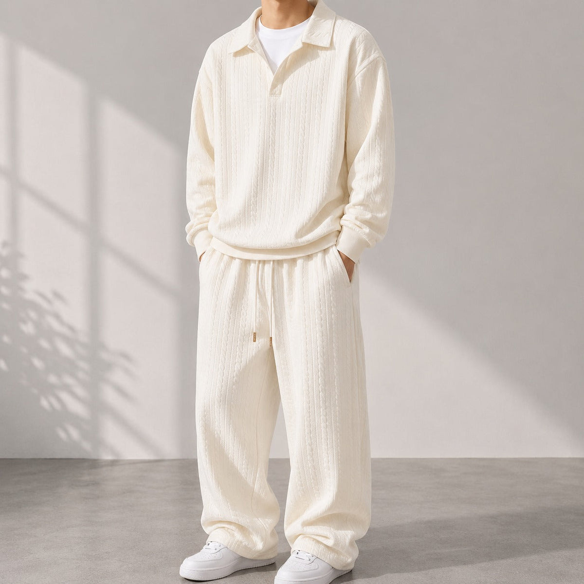 Ensemble deux pièces texturé pour homme Valdren™