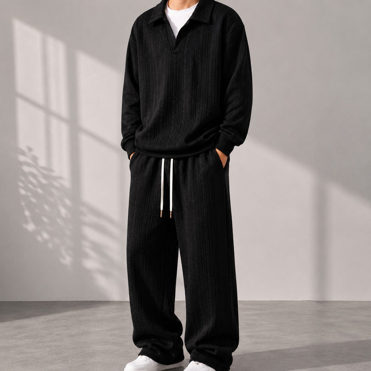 Ensemble deux pièces texturé pour homme Valdren™