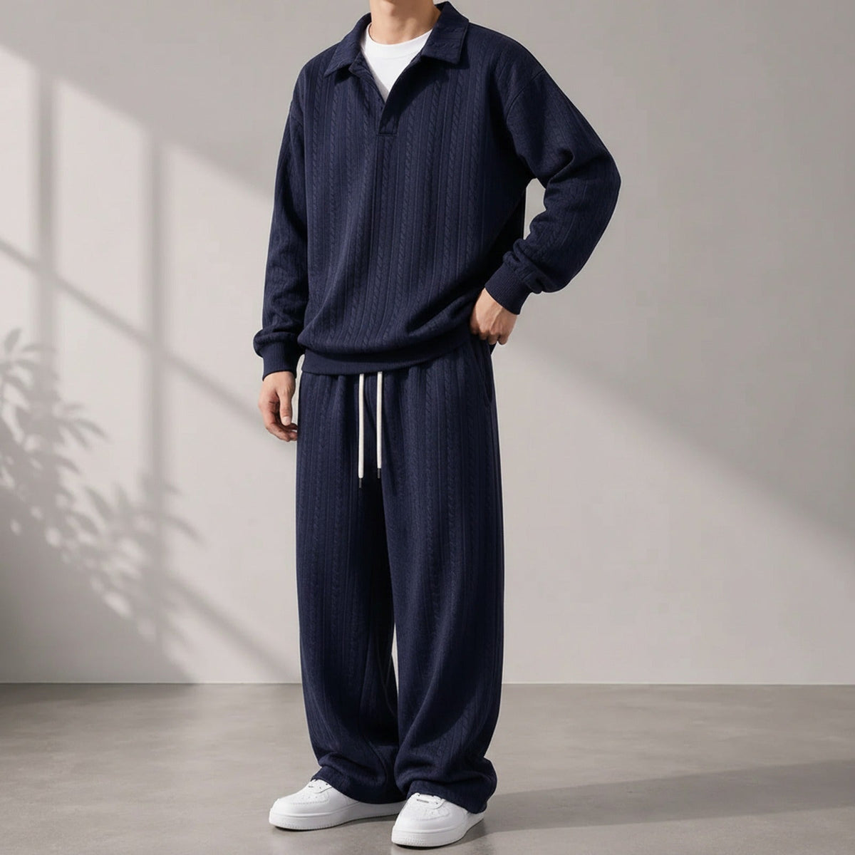 Ensemble deux pièces texturé pour homme Valdren™