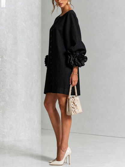 Christine | Mini-robe boutonnée