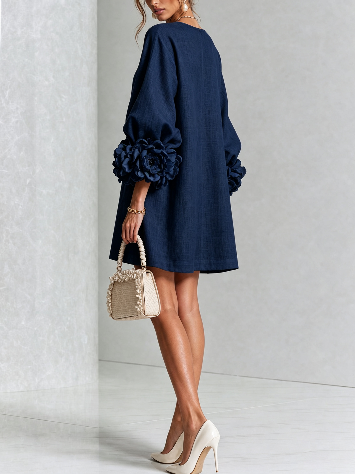 Christine | Mini-robe boutonnée