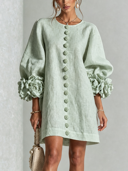 Christine | Mini-robe boutonnée
