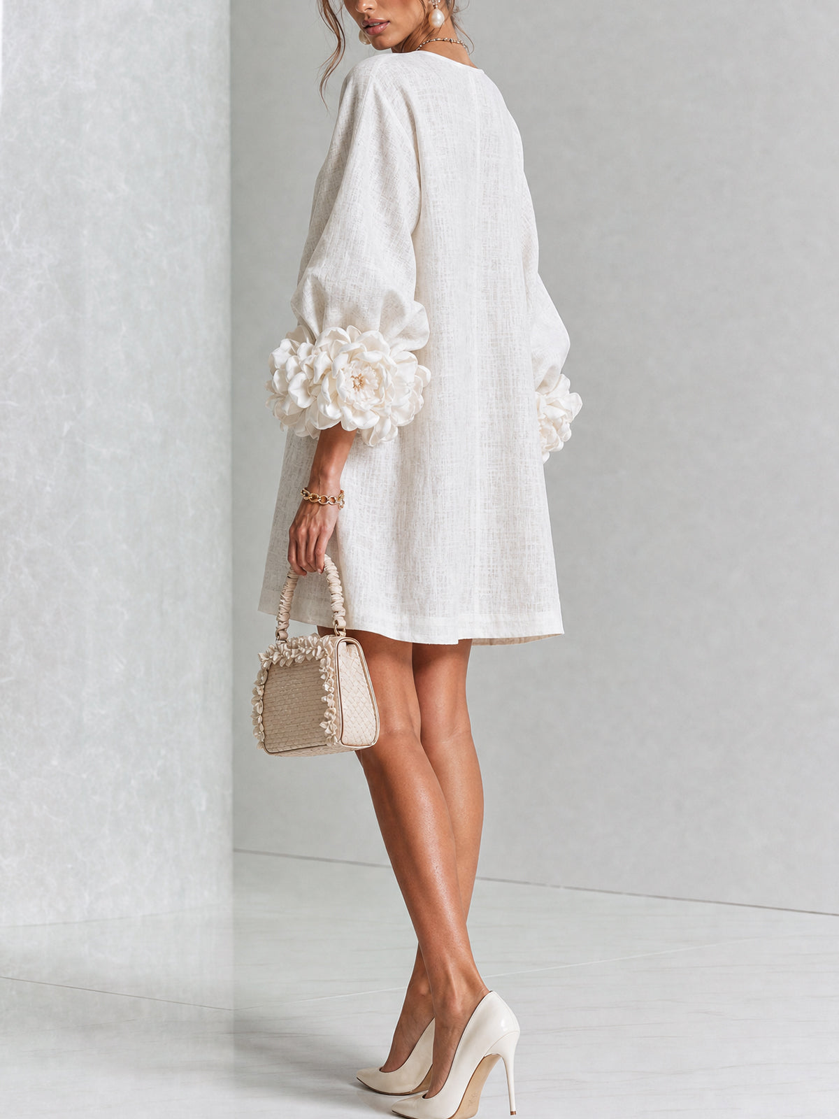 Christine | Mini-robe boutonnée