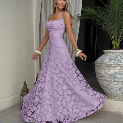 Marta | Robe longue jacquard