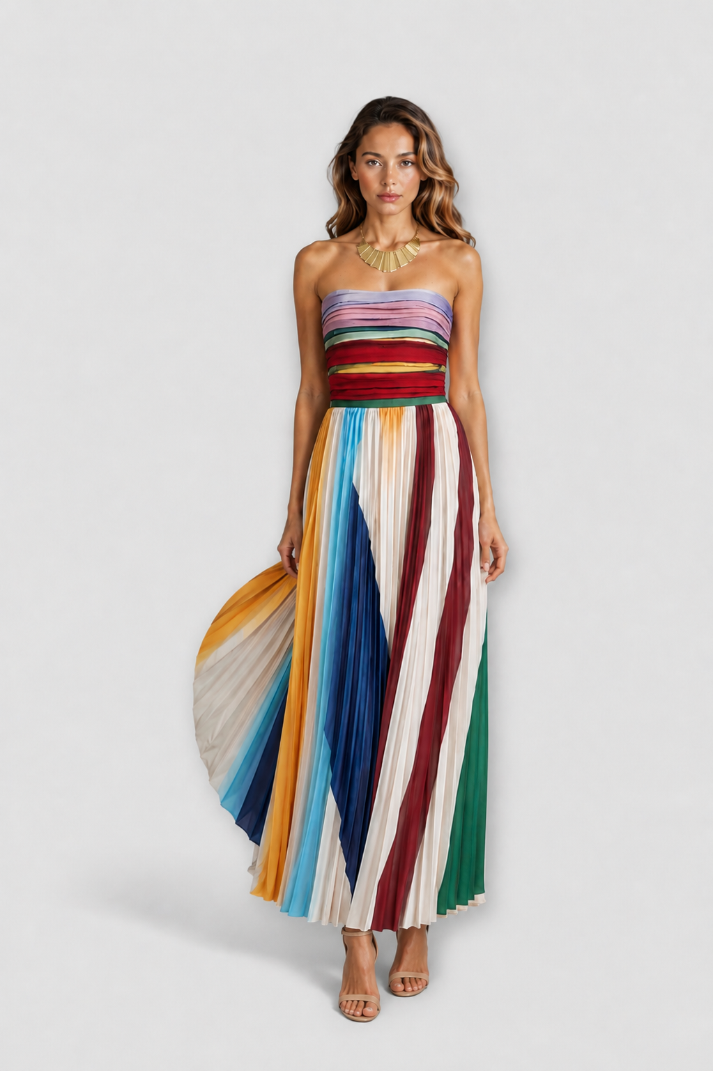 Maria | Robe longue élégante