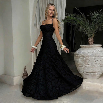 Marta | Robe longue jacquard