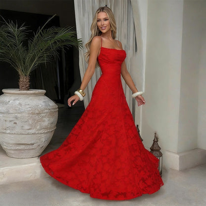 Marta | Robe longue jacquard