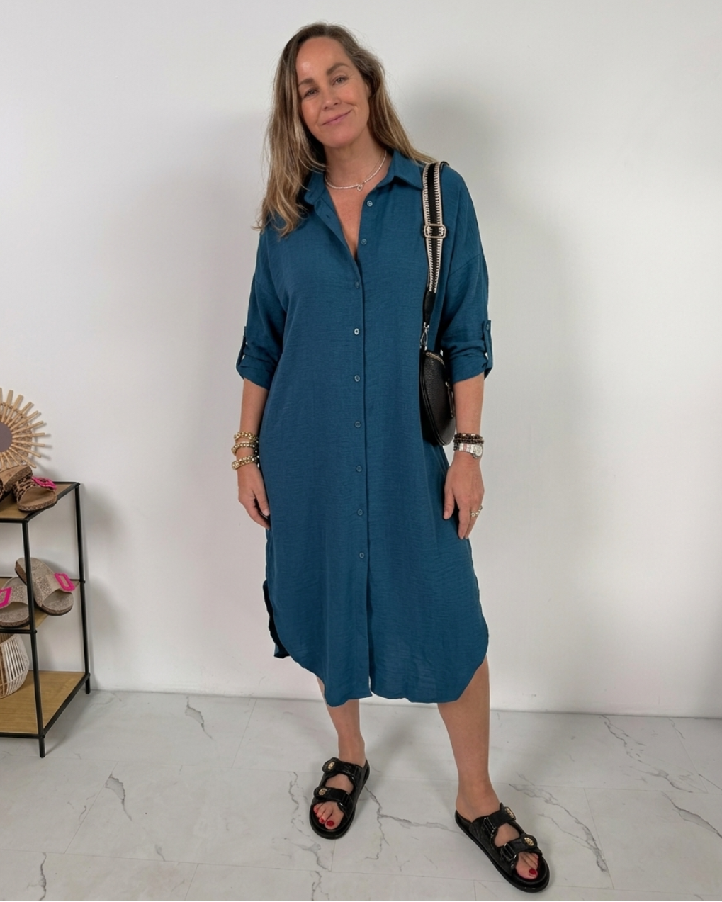Robe chemise oversize
