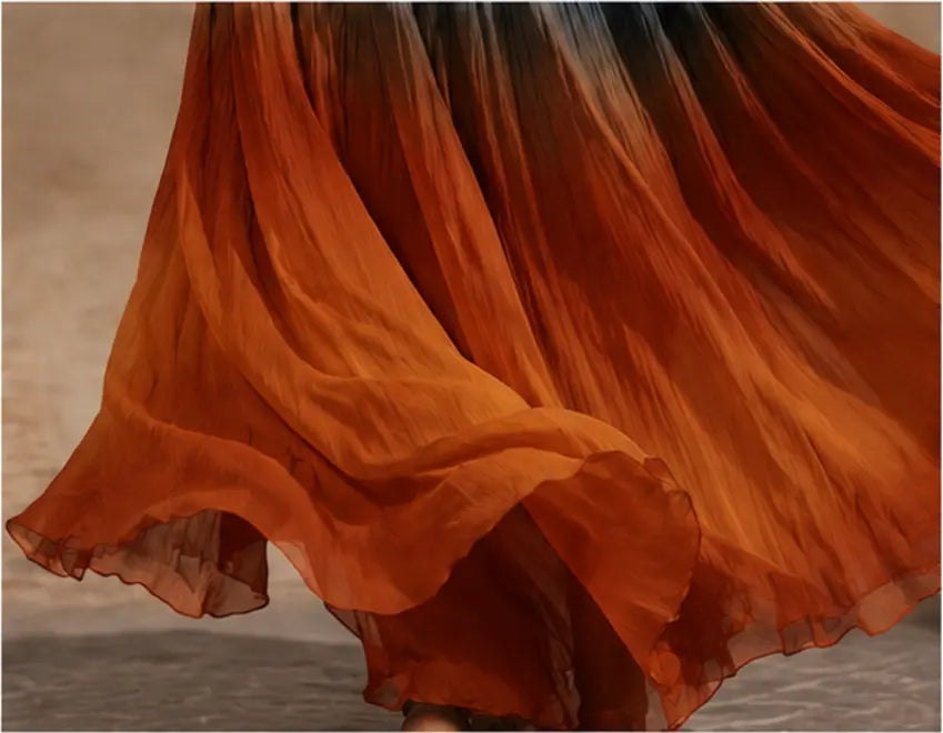 Paula | Robe longue à col licou